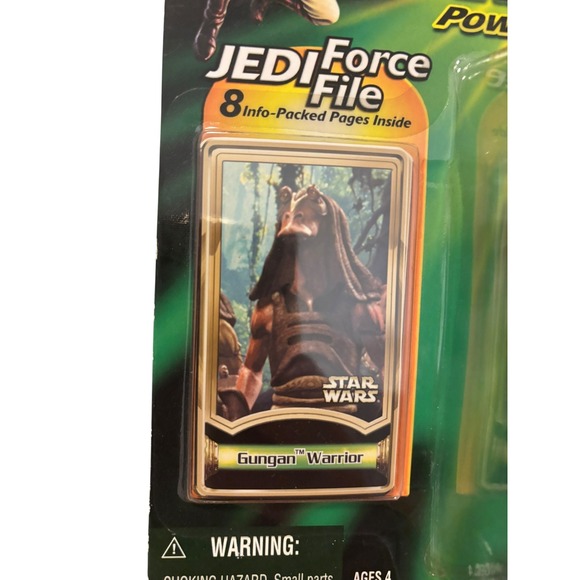 Star Wars Power of‎ the Jedi Jar Jar Binks Gungan Warrior Action Figure Hasbro - Picture 3 of 13